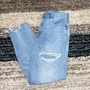 AE curvy mom jeans